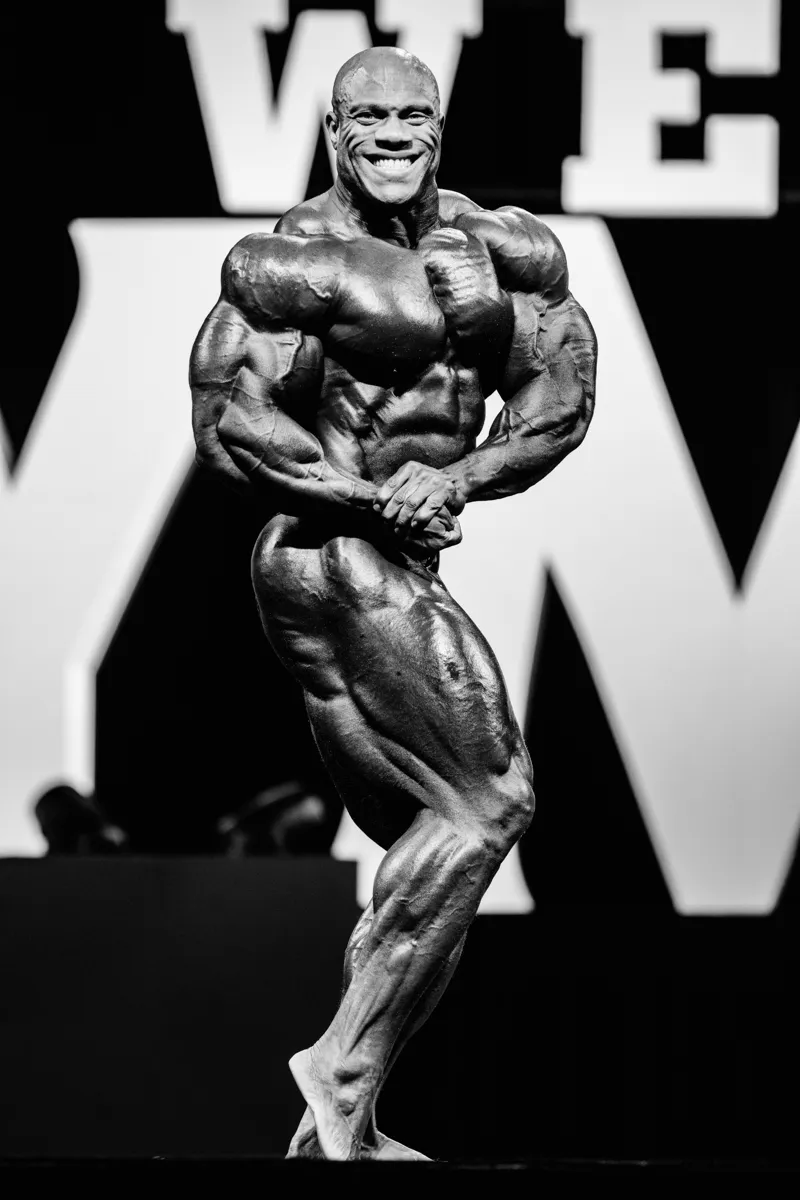 Phil Heath - Mr. Olympia 2017 (B&W)