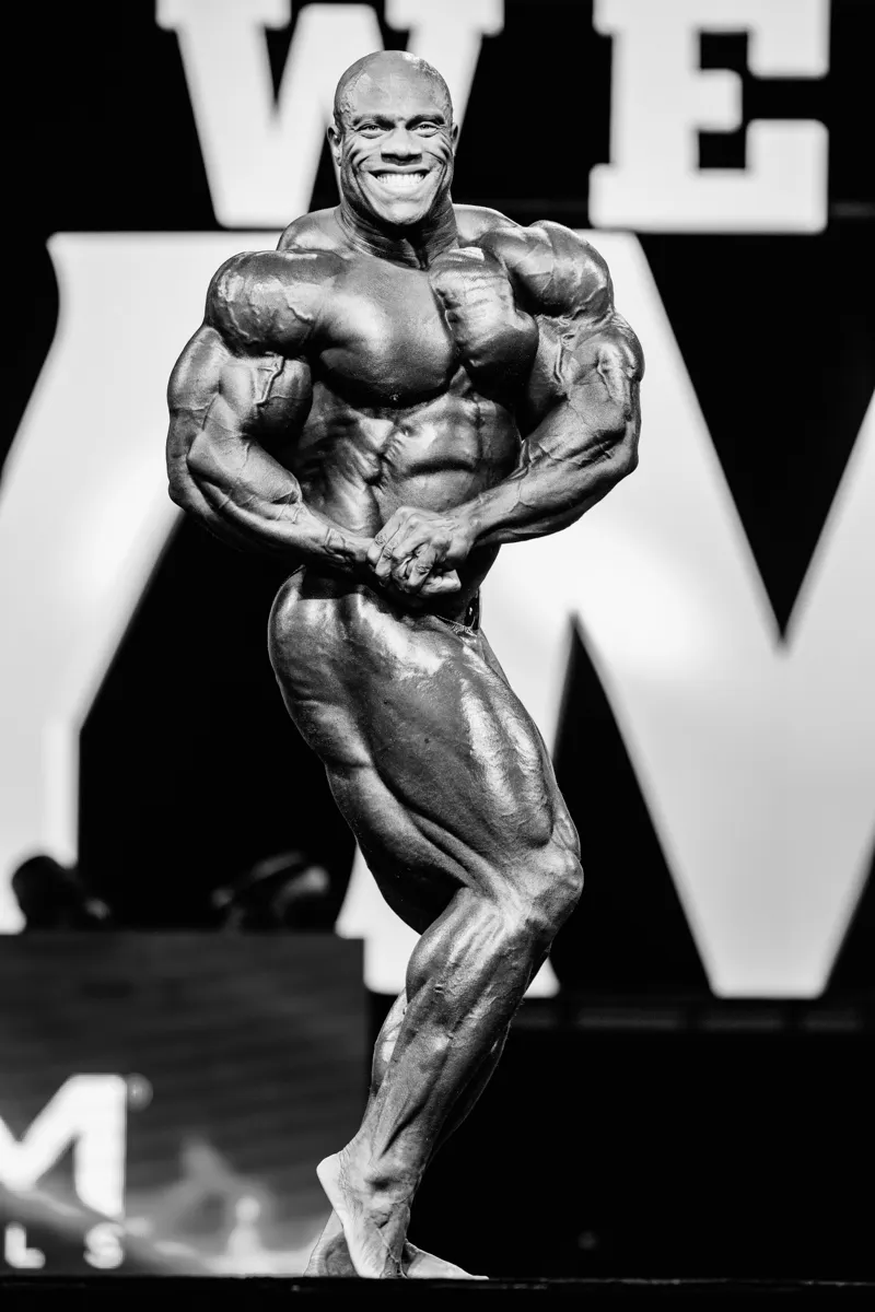Phil Heath - Mr. Olympia 2017 (B&W)
