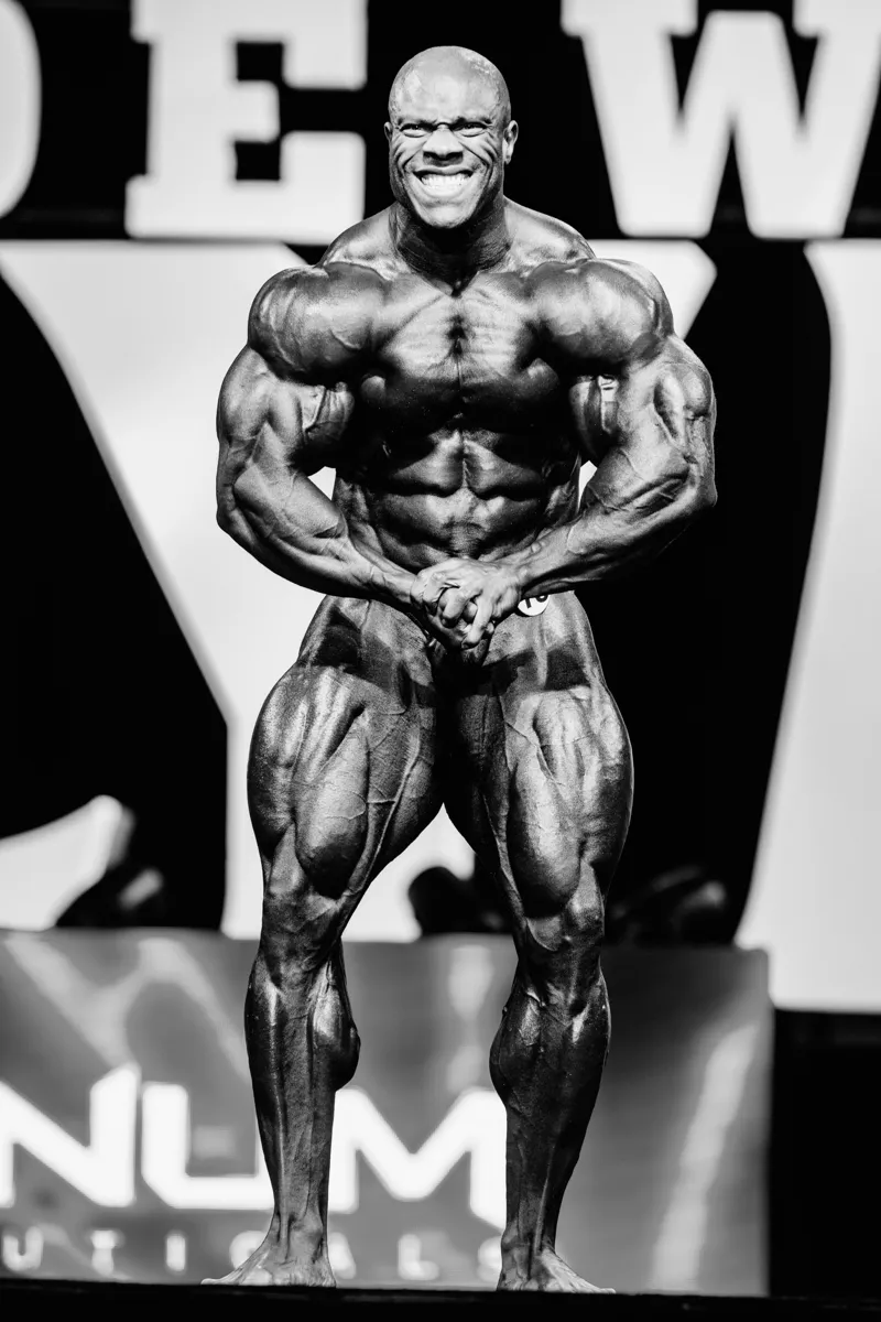 Phil Heath - Mr. Olympia 2017 (B&W)