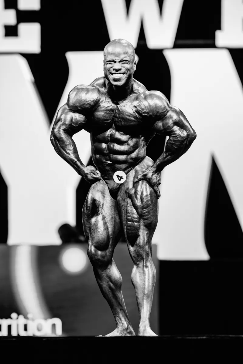 Shaun Clarida - Mr. Olympia 2017 (B&W)
