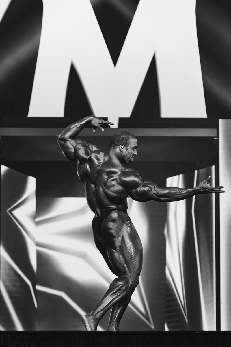 Cedric McMillan - Mr. Olympia 2018 (B&W)
