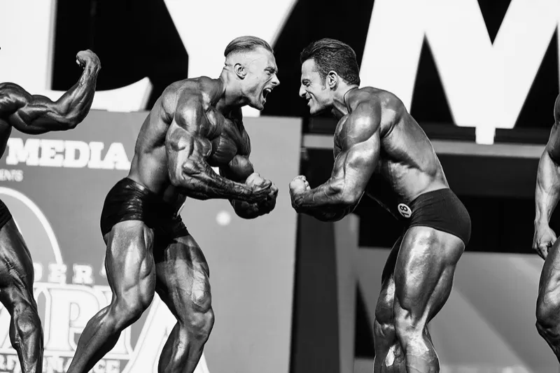 Chris Bumstead - Mr. Olympia 2018 (B&W)