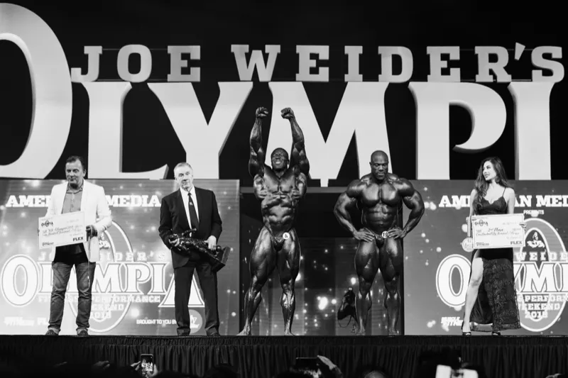 Shawn Rhoden - Mr. Olympia 2018 (B&W)