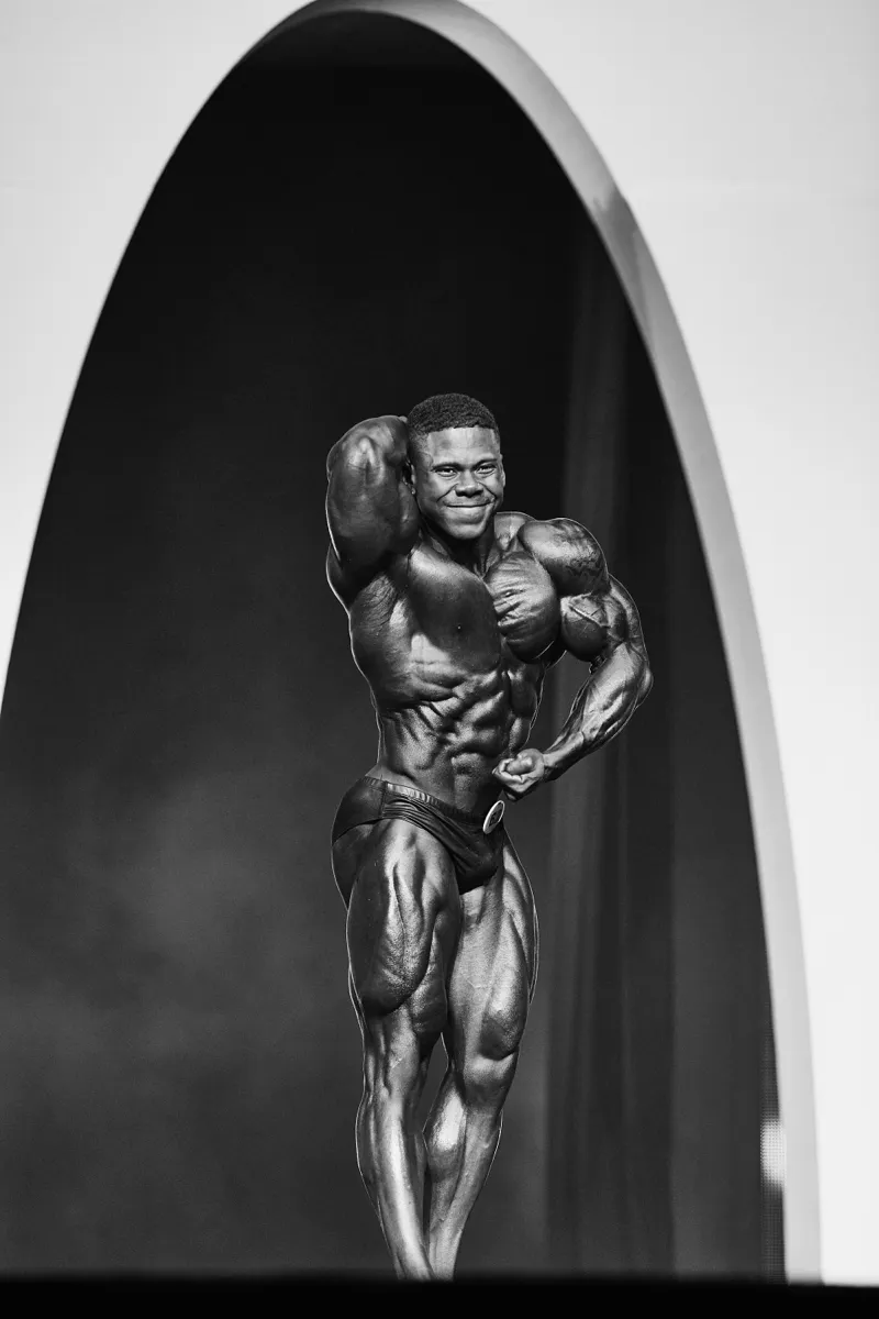 Keone Pearson - Mr. Olympia 2019 (B&W)