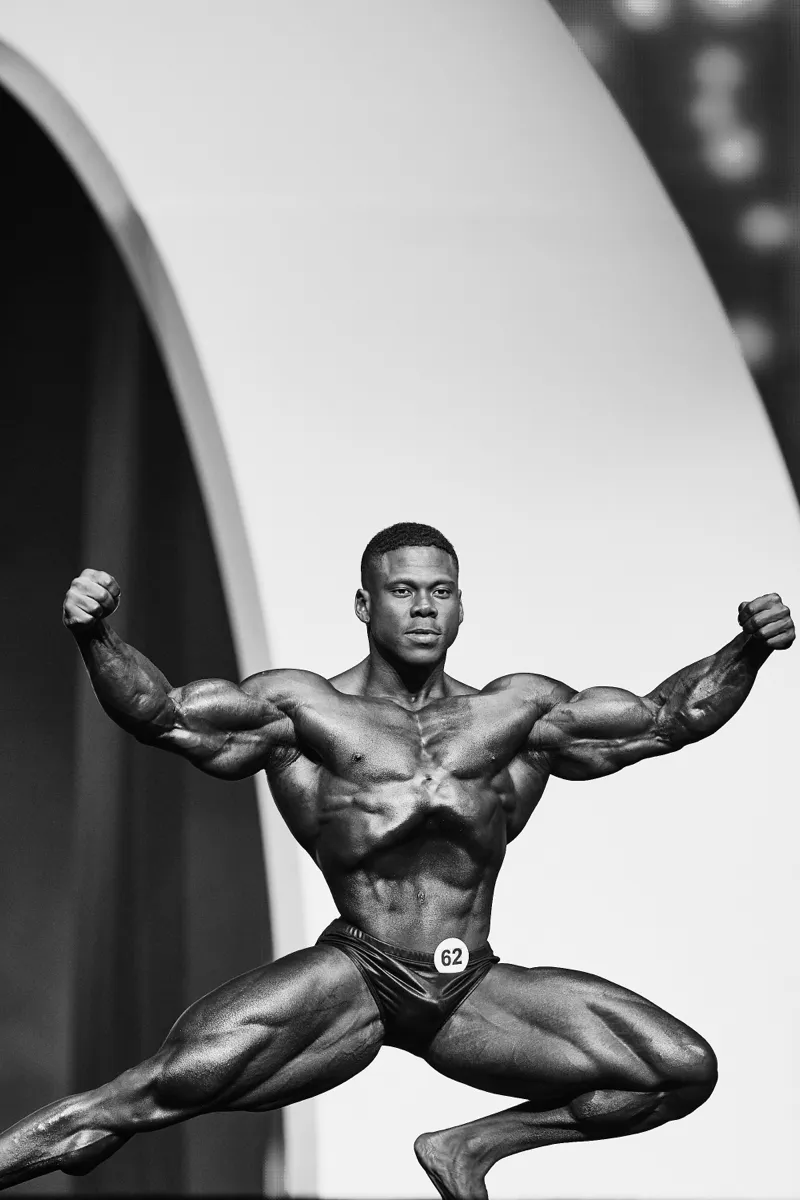 Keone Pearson - Mr. Olympia 2019 (B&W)
