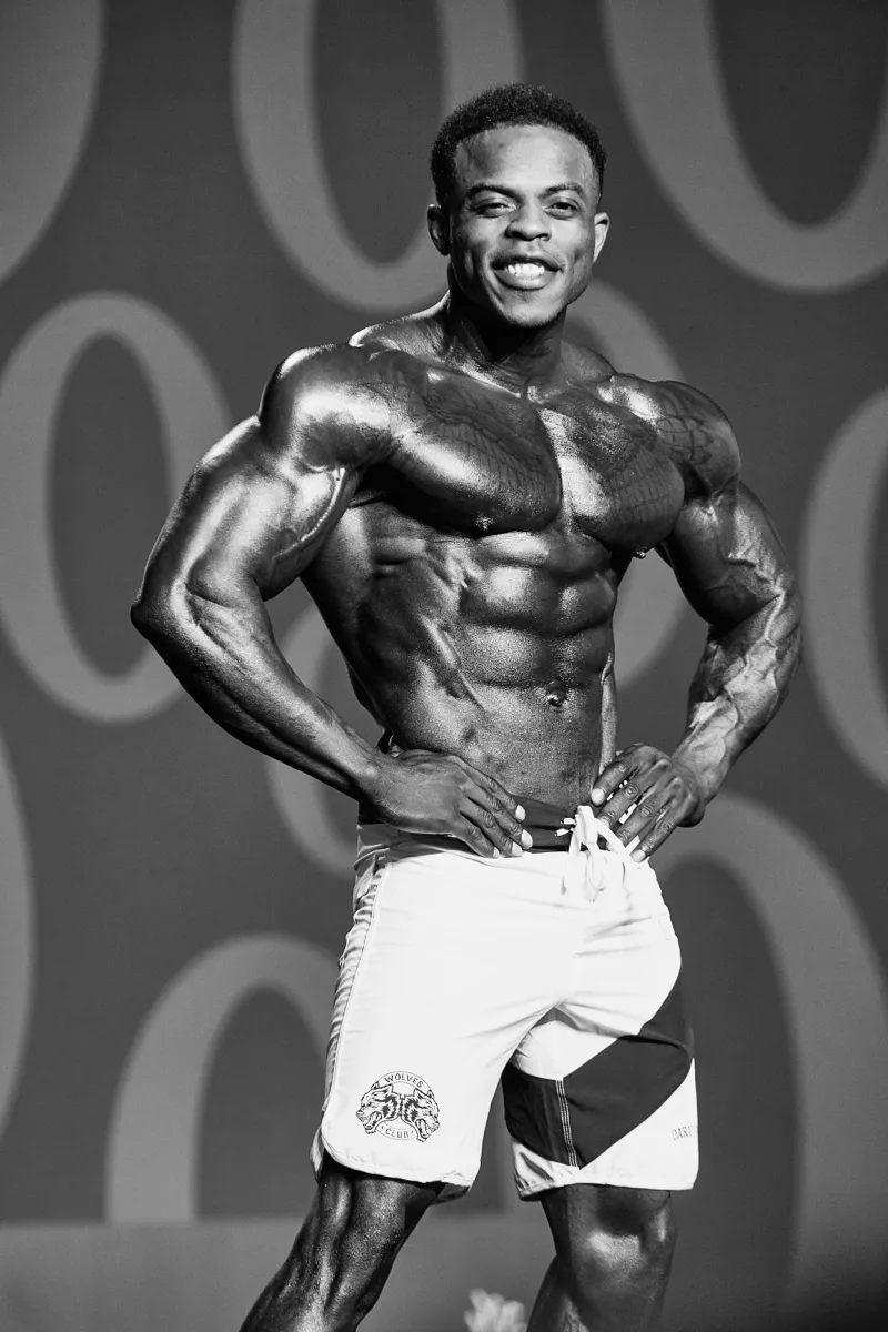 Andre Ferguson - Mr. Olympia 2019 (B&W)