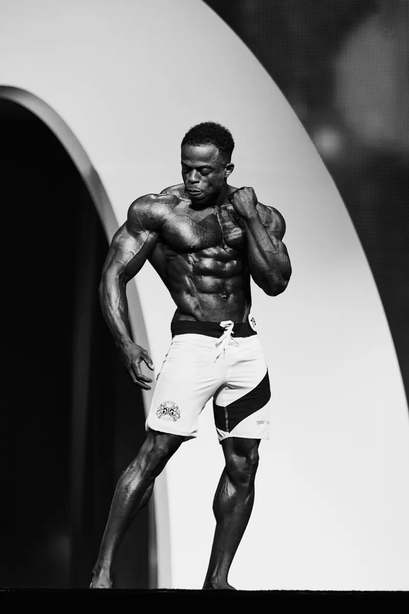Andre Ferguson - Mr. Olympia 2019 (B&W)