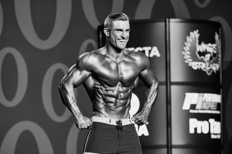 Ryan Terry - Mr. Olympia 2019 (B&W)