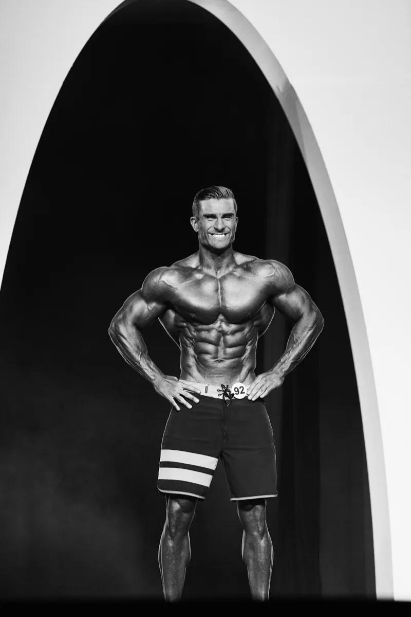 Ryan Terry - Mr. Olympia 2019 (B&W)