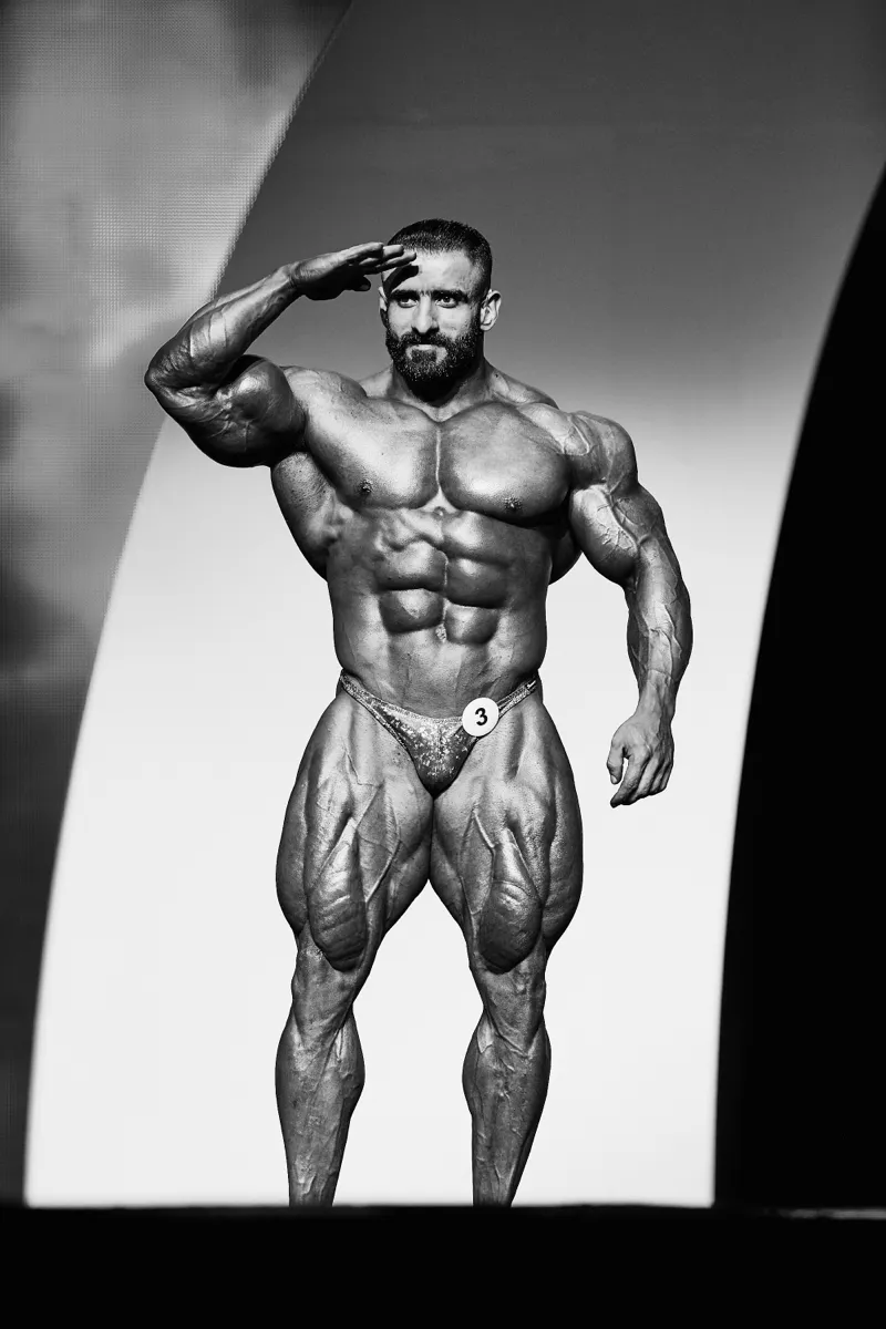 Hadi Choopan - Mr. Olympia 2019 (B&W)