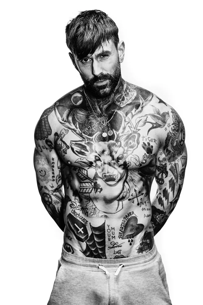 Ricki Hall - studio portrait at Bailey Studio Nottingham
