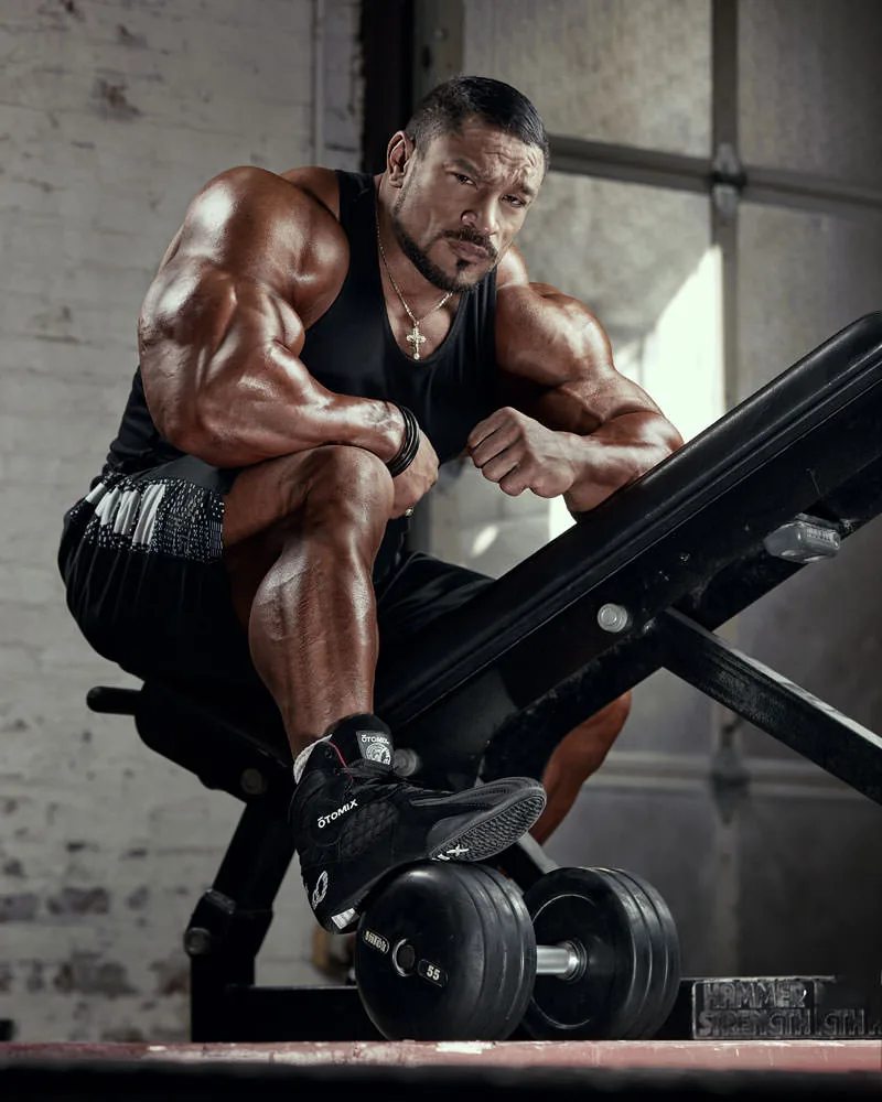 Roelly Winklaar Mr Olympia competitor photography