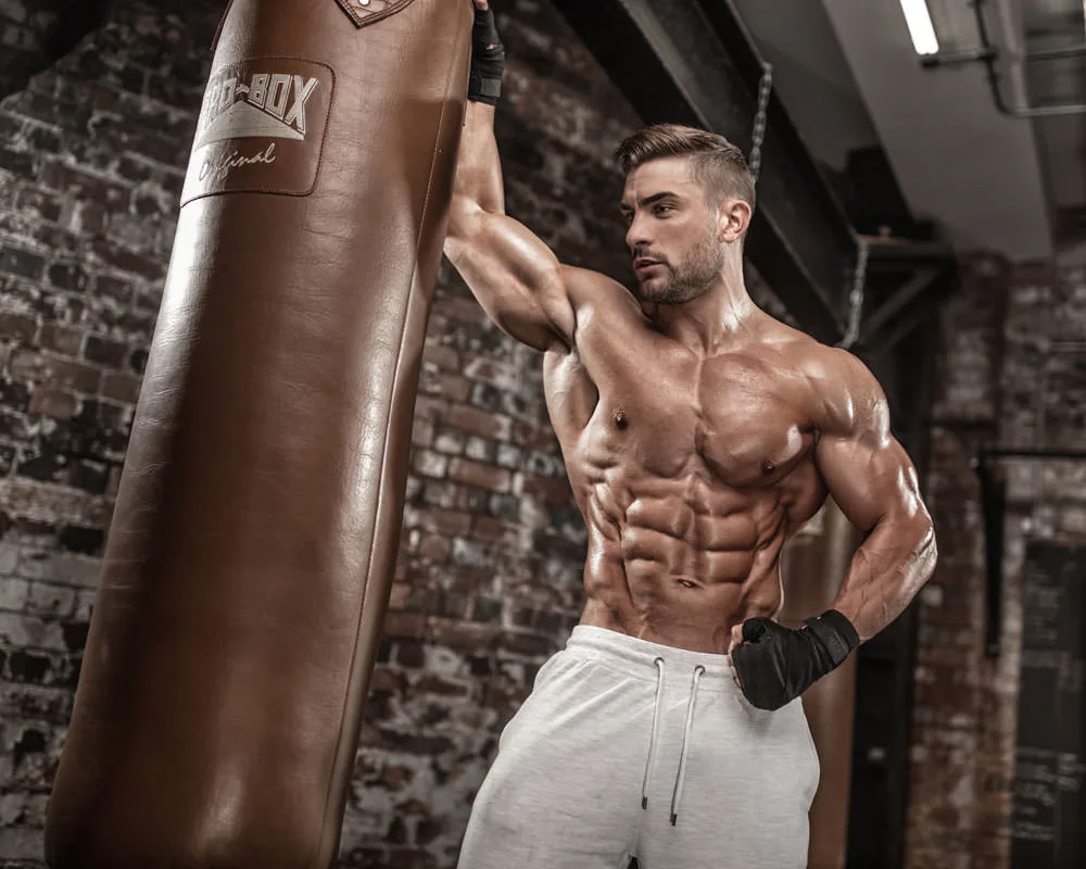Ryan Terry - gym photoshoot at Bailey Studio Nottingham