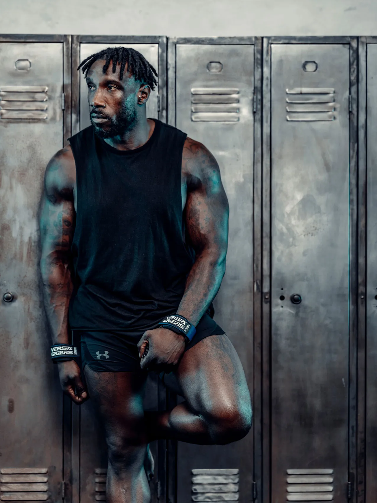 Natural figure competitor photography in private studio