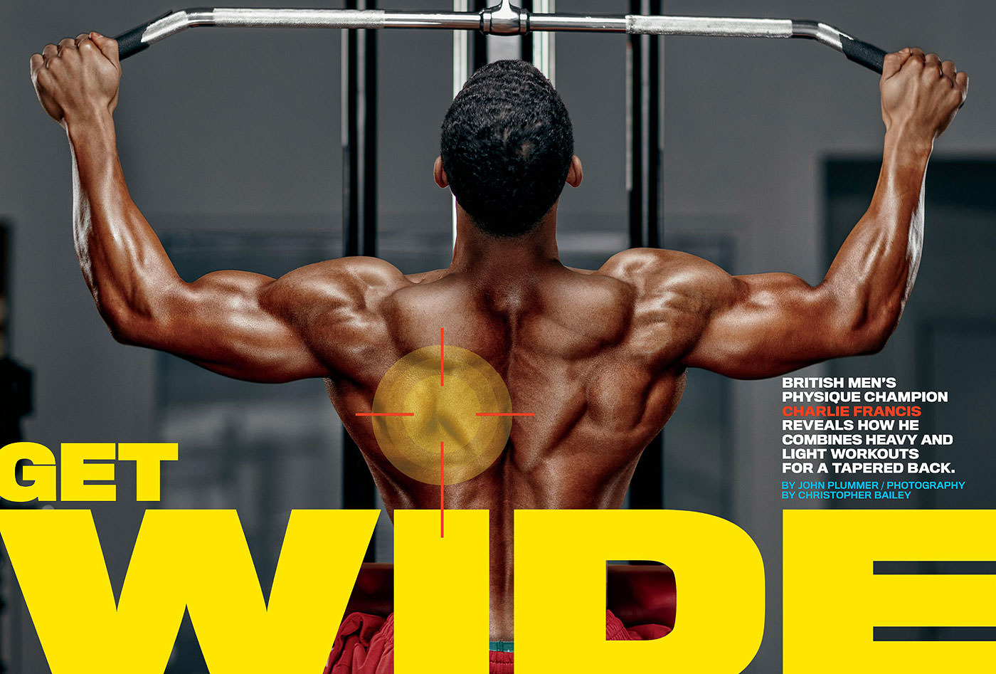 Charlie Francis UKBFF Mens Physique Champion