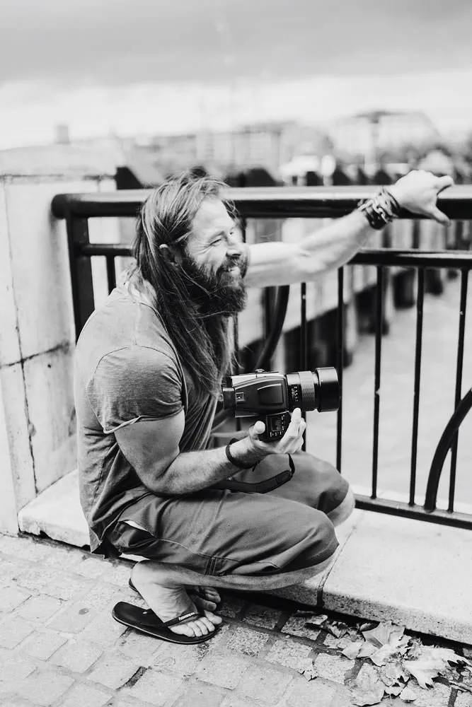 Christopher Bailey With Camera